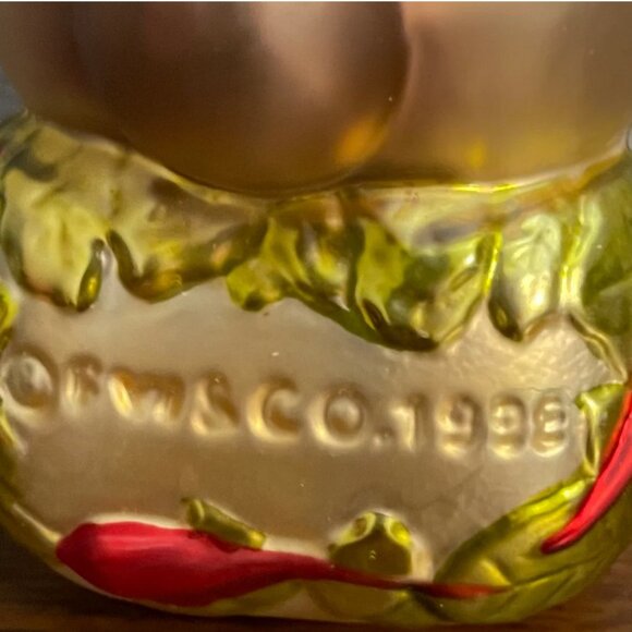 1980's Blown Glass Peter Rabbit Ornament - Picture 5 of 5